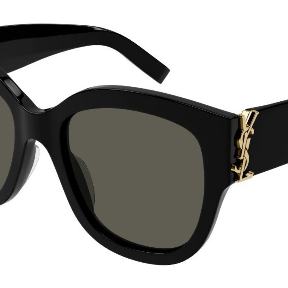 Black and Gold YSL sunglasses